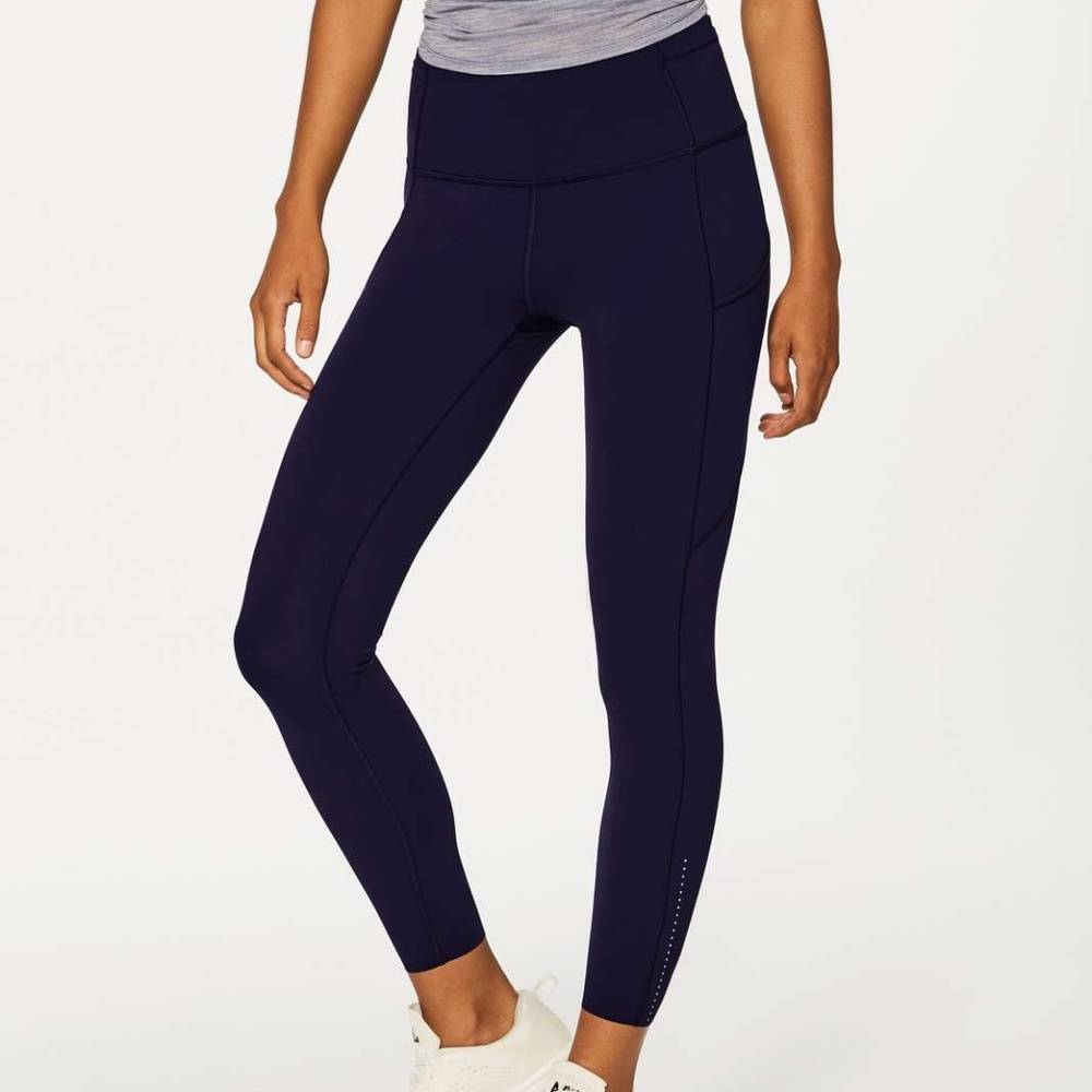 Lululemon Fast & Free 7/8 Tight II Nulux 25'' Sz 6